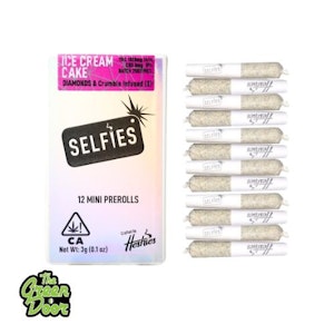 SELFIES - SELFIES - Ice Cream Cake - Infused Preroll 12 Pk - 3G