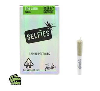 SELFIES - SELFIES - The Lime - Preroll - 12 Pk - 3G