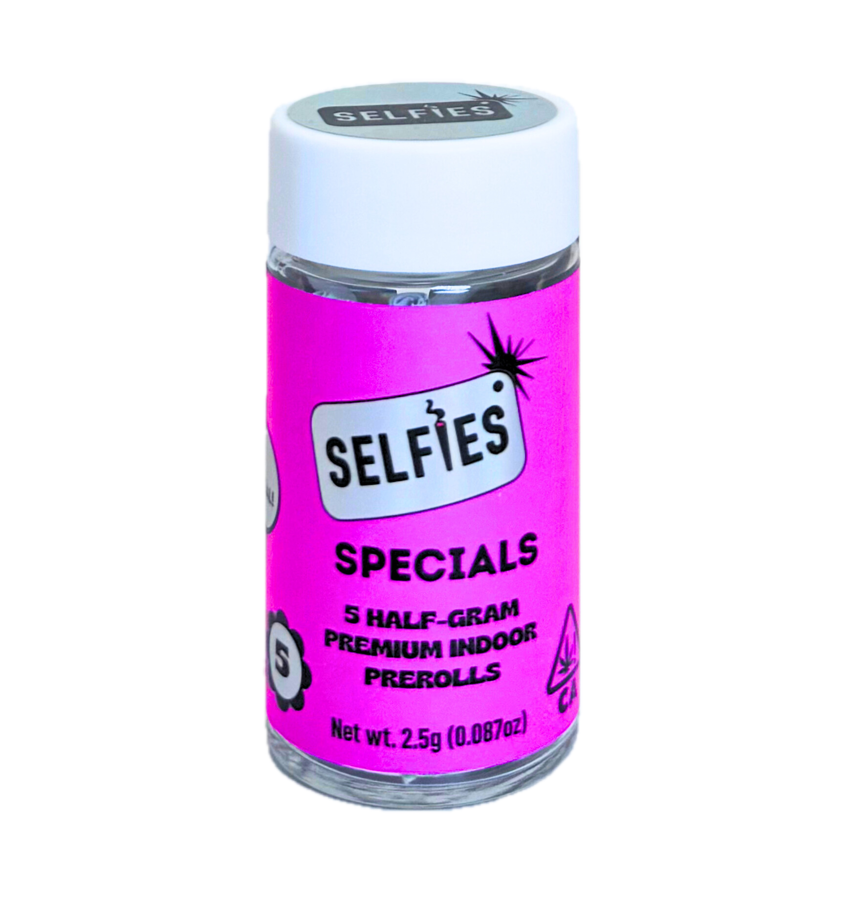 Selfies Specials | Indica | Pre-Rolls | 5pk