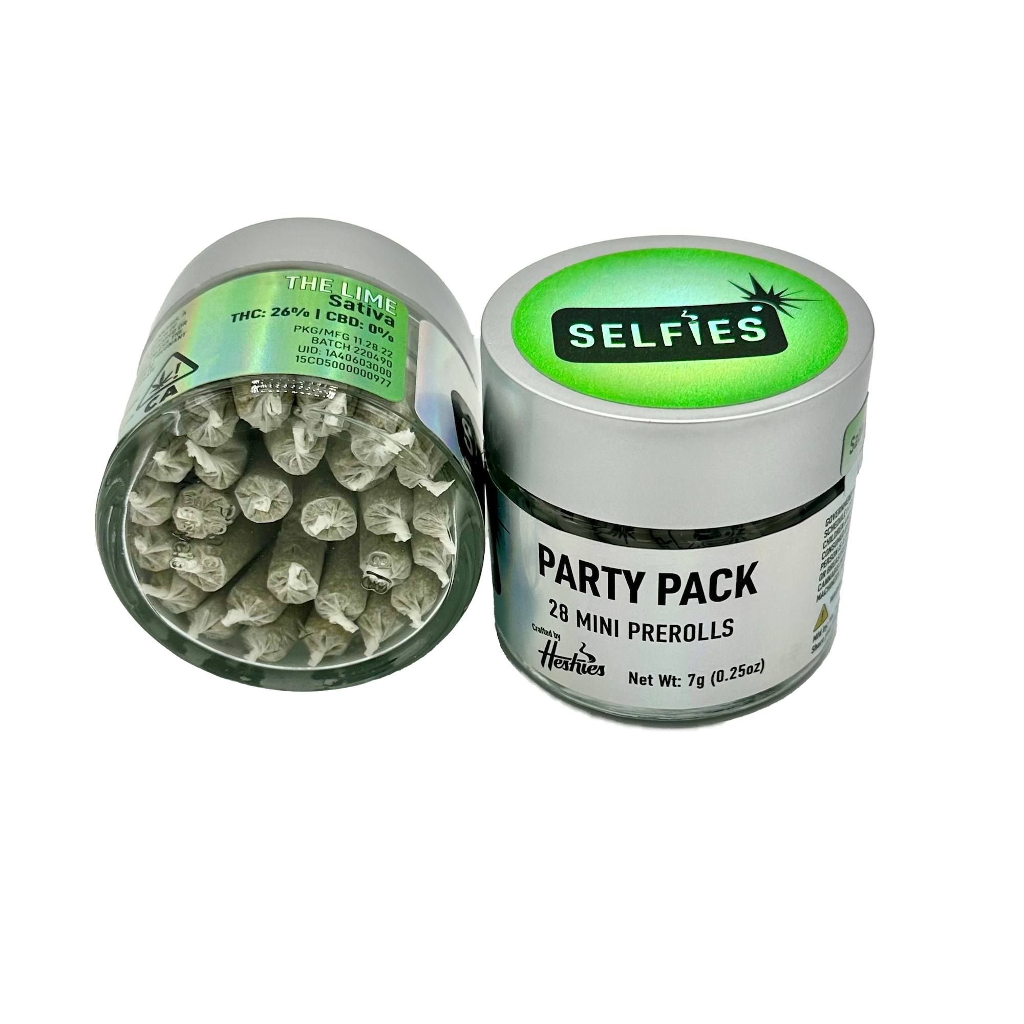 Selfies | The Lime | Pre-Rolls | 28pk