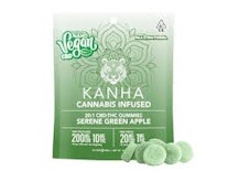 Kanha - Serene Green Apple CBD:THC 20:1 Gummies 105mg