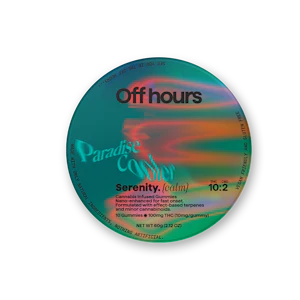 Off Hours - Paradise Cooler Serenity | edible | 10mg X 10pk | Off Hours