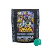 Shaman Snacks - 100mg Gummies - Sour Blue Raspberry