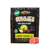 Shaman Snacks - 100mg 2:1THC/CBN Gummies - Lemon Cherry