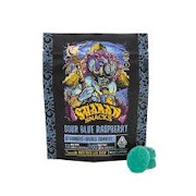 Shaman Snacks - 100mg Gummies - Sour Blue Raspberry