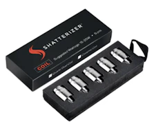 Shatterizer | QDC Quartz Dual Coils 5 Pack