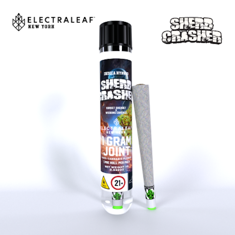 ElectraLeaf - Sherbcrasher -Hybrid- 23.30% THC | (Pre-Roll) 1g | Electraleaf       -ac8 front
