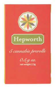 Hepworth - Purple Bubble Sherbert - 5 Pack Pre Roll - .5G (2.5G)
