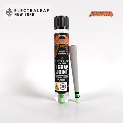 ElectraLeaf - Sherbanger -Hybrid- 25.03% THC | 1g Pre-Roll | Electraleaf    -ad4 FRONT