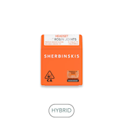 Sherbinski - Rosin - Headset - Infused Preroll Pack - 5pk - 2.5g
