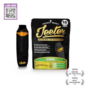 Jeeter - Jeeter - Sherblato - Live Resin AIO Vape - 1g