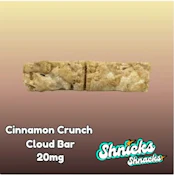 Shnicks Shnacks | Edibles | Cinnamon Crunch Cloud Bar | 1pk 20mg