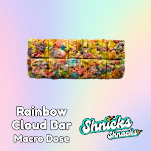 Shnicks Shnacks - Shnicks Shnacks | Edibles | Macro | Rainbow Cloud Bar | 10pk 100mg