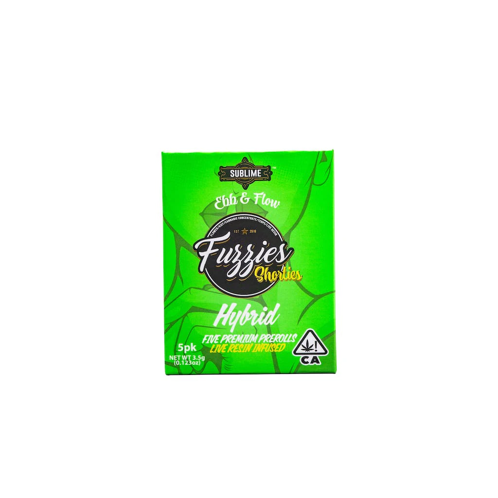 Fuzzies - Fuzzies Shorties Jelly Kush Live Resin 5-Pack Pre-Roll 3.5g Main Image