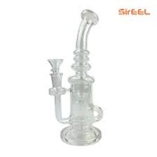 SirEEL | 10" Klein Showerhead Recycler Bong | Assorted Colors | Accessories