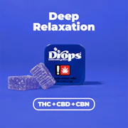 DROPS: Black Currant 2pk/100mg:100mg:100mg (THC/CBN/CBD)