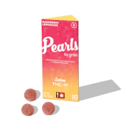 Grön 100mg THC Raspberry Lemonade Pearls - Sativa