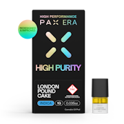 Pax High Purity THC Pod 1g London Pound Cake