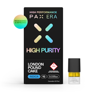PAX - PAX High Purity THC Pod 1g London Pound Cake