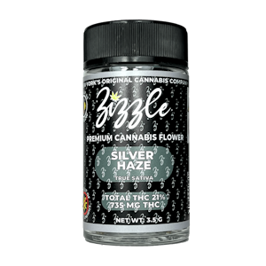 ZIZZLE - Silver Haze 3.5g Flower Jar | Zizzle