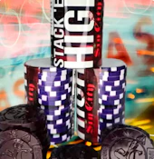 Grape 10pk Poker Chip Gummies - 100mg