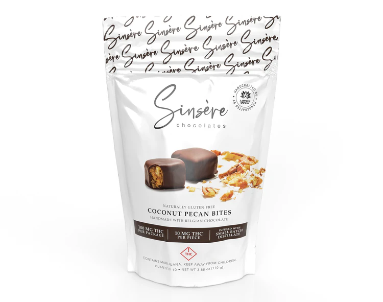 Default Brand - Sinse're - Chocolate Bites - Coconut Pecan - 100mg Main Image