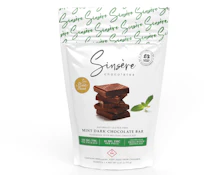 Sinse're - Chocolate Bar - Mint Dark Chocolate - 100mg