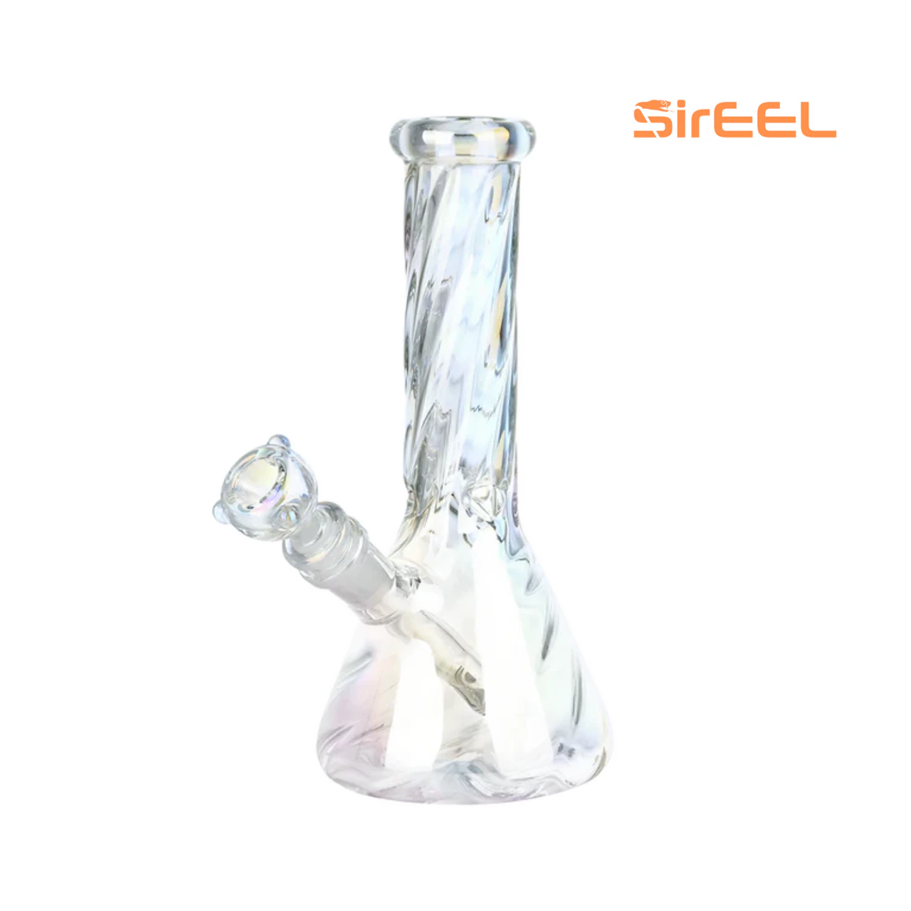 SIREEL - 8" Twisted Neck Beaker Bong Main Image