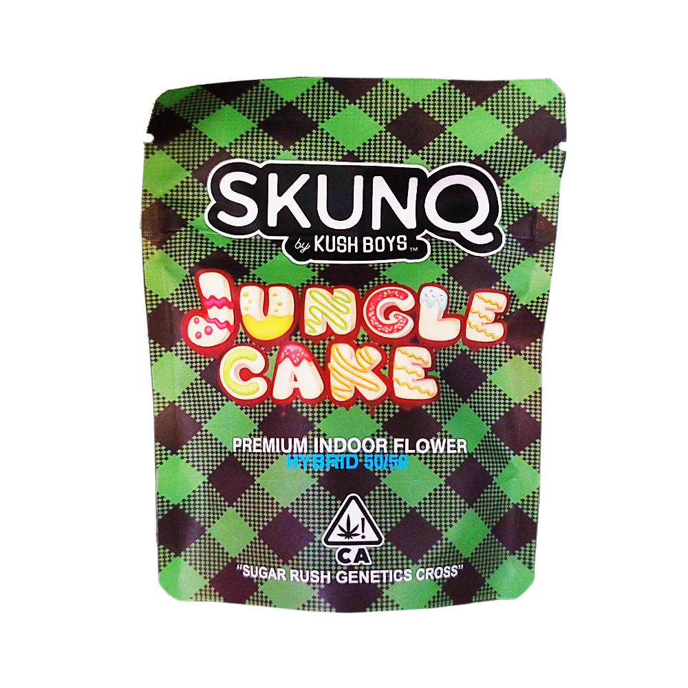 Kush Boys - SKUNQ - 3.5g Indoor Flower (Jungle Cake-Hybrid) Main Image
