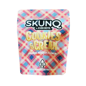 Skunq by Kush Boys - Cookies & Cream (I) 29.44% THC | Kush Boys | 3.5g Indoor
