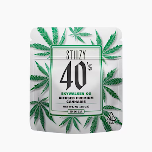 STIIIZY - Stiiizy - Infused Flower - Infused 40's - Indica - Skywalker - (7g)