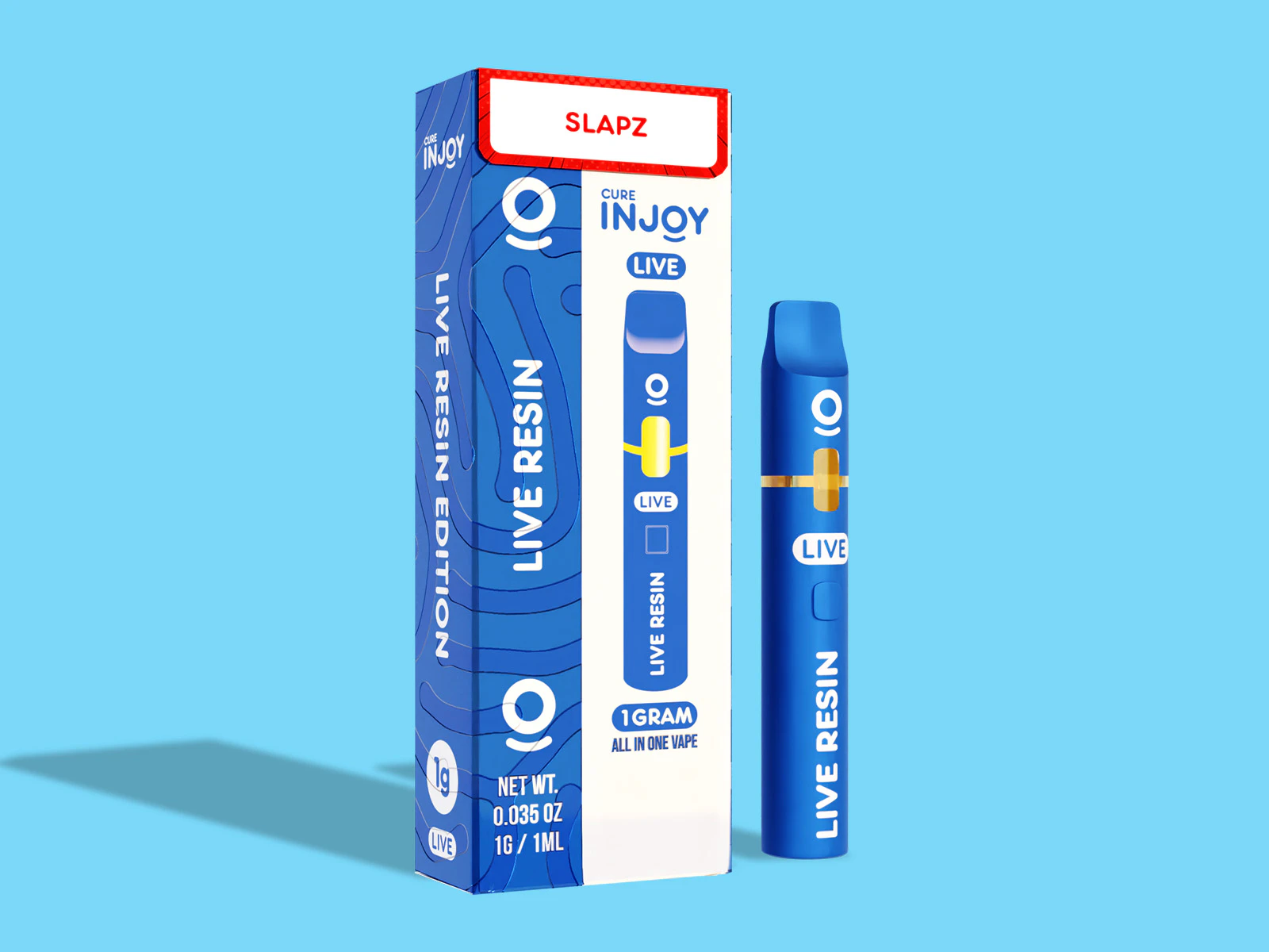 Cure Injoy - Cure Injoy - SLAPS - 1g Live Resin All-In-One Vape Main Image