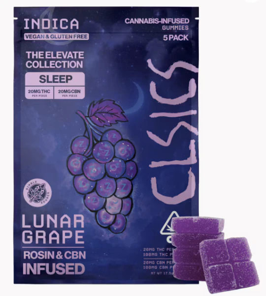 CLSICS - Lunar Grape Sleep - 100mg - THC/CBN Main Image