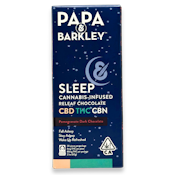 Papa & Barkley - Dark Chocolate Pomegranate CBN - Chocolate - 100mg