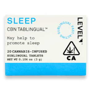 LEVEL+ - Level - Protab - Sleep - CBN Tablets - 20pk - 100mg CBN