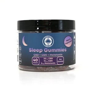 Sunset Lake Craft CBD - Sunset Lake Craft CBD | Vegan Sleep Gummies | 20PK: 30MG CBD/15MG CBN/2MG Melatonin