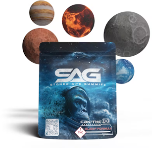 STONED APE CANNA CO - Stoned Ape Canna Co - Pineapple Sleep Gummies 1:1 THC:CBN