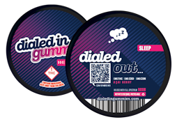 Dialed In - Gummies - 1:1:1 THC CBD CBN - 100mg