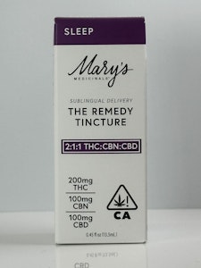 MARY'S MEDICINALS - Mary's SLEEP 2:1:1 THC:CBN:CBD Tincture 200mg