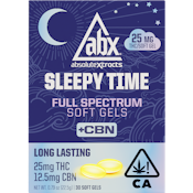 ABX 25mg Sleepy Time Solventless THC+CBN 30pk