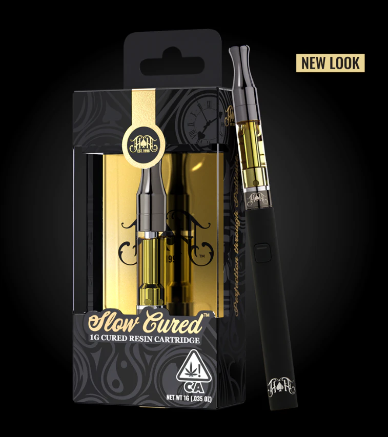Heavy Hitters - Heavy Hitters - Garlic Z - 1g Slow Cured Resin Vape Cart Main Image