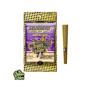 HIT SLUGGERS -  SLUGGERS - Grapes and Cream Mini Blunt - Infused Preroll - 5Pk - 0.7G