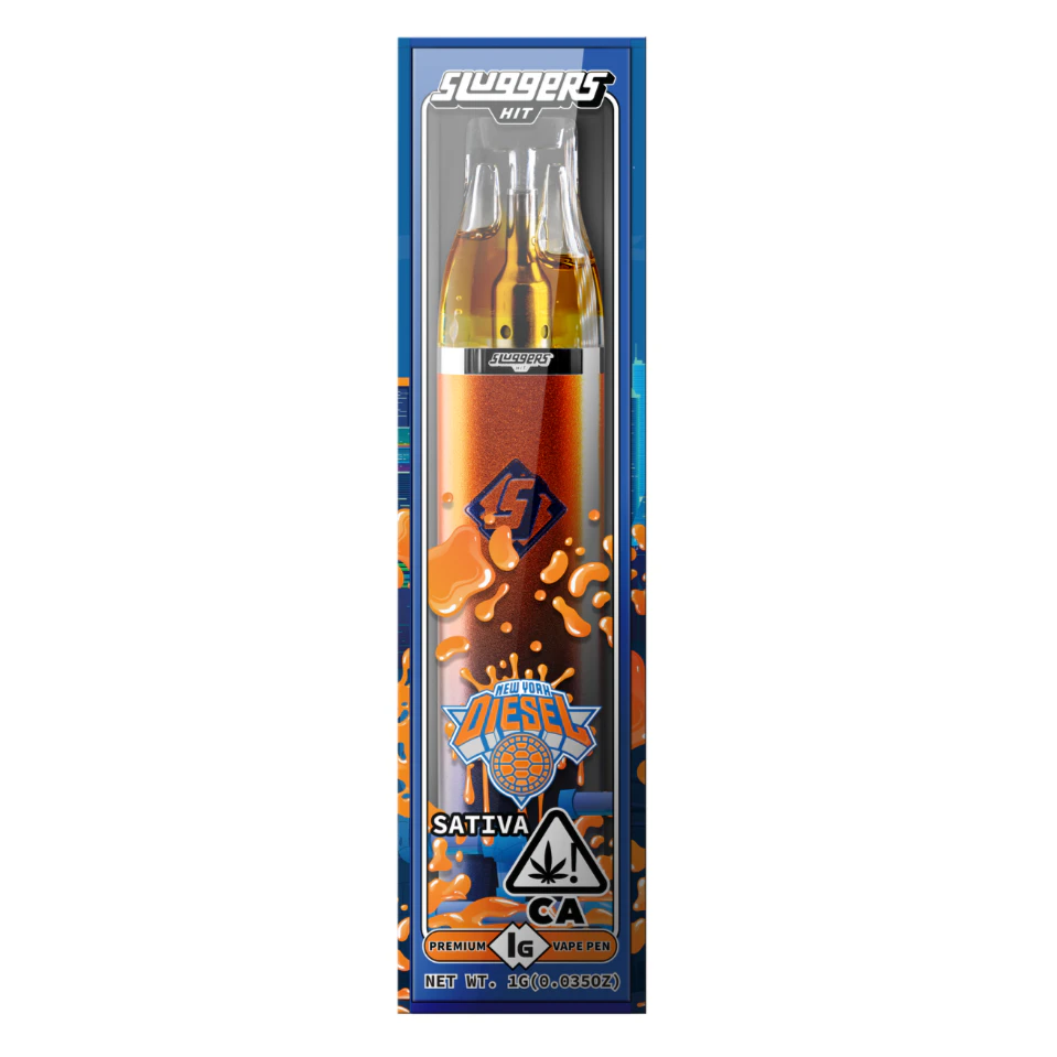 Sluggers - Sluggers - 1.2g AIO Cartridge (NYC Diesel-Sativa): Main Image
