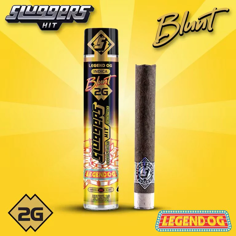 Sluggers OLD - Sluggers x Squintz x Chauncey Leopardi - 2g Infused Blunt - Legend OG Main Image