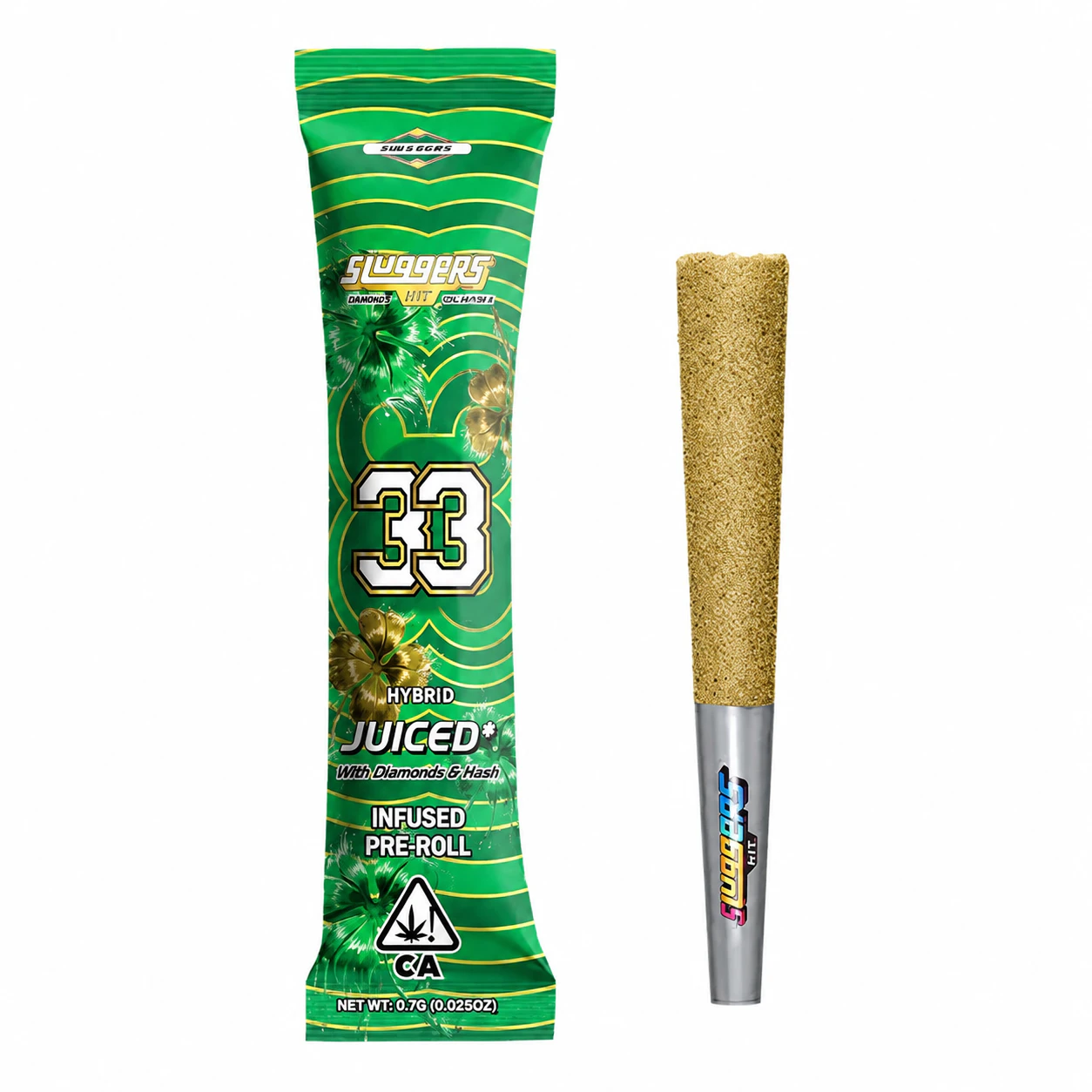 Sluggers - Sluggers | 33 | Diamonds & Hash Infused | Single Main Image