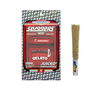 Sluggers - Sluggers Infused 5pk Prerolls 3.5g Black Cherry Gelato