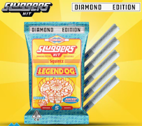 Sluggers Diamond Infused 5pk Prerolls 3.5g Legend OG