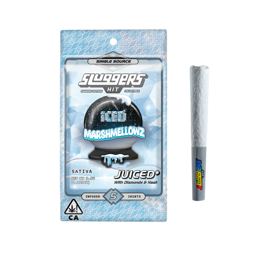 Sluggers OLD - SLUGGERS | ICED MARSHMELLOWZ - 5PK INFUSED | PREROLL | 3.5G Main Image