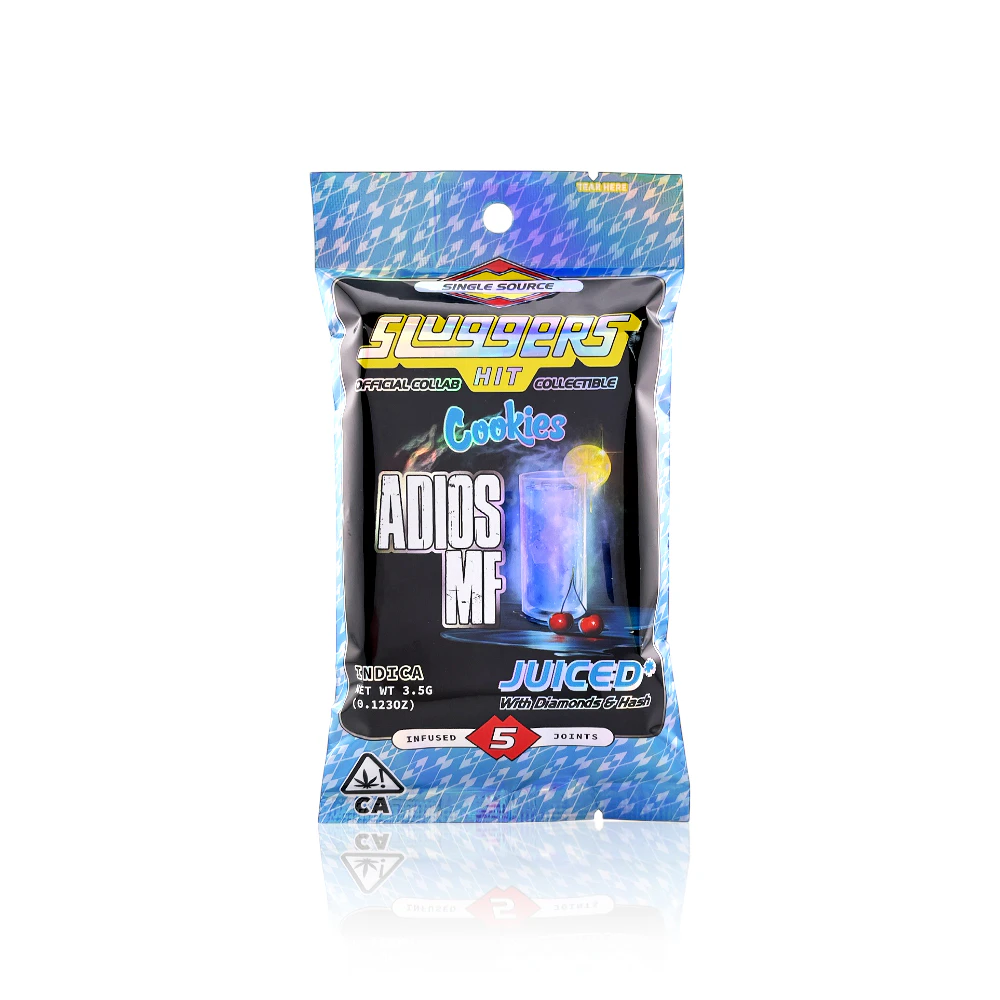 Sluggers Hit - SLUGGERS HIT - Infused Preroll - Adios MF - 5-Pack - 3.5G Main Image