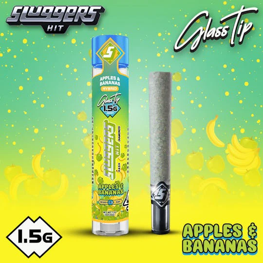 Sluggers - SLUGGERS | APPLES & BANANAS - INFUSED | PREROLL | 1.5G Main Image
